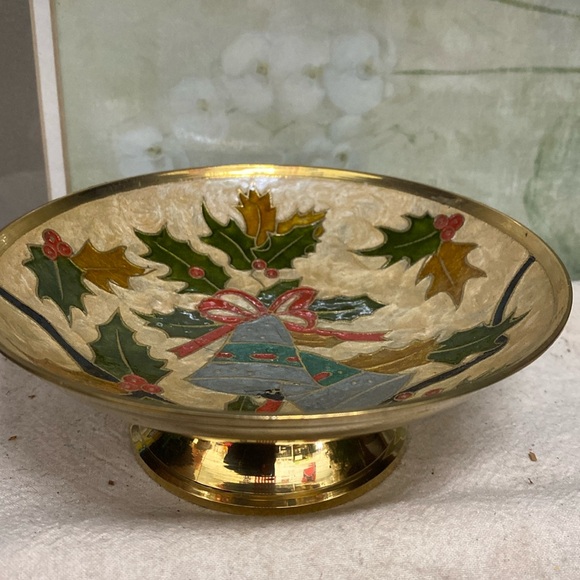 Cloisonne christmas bells